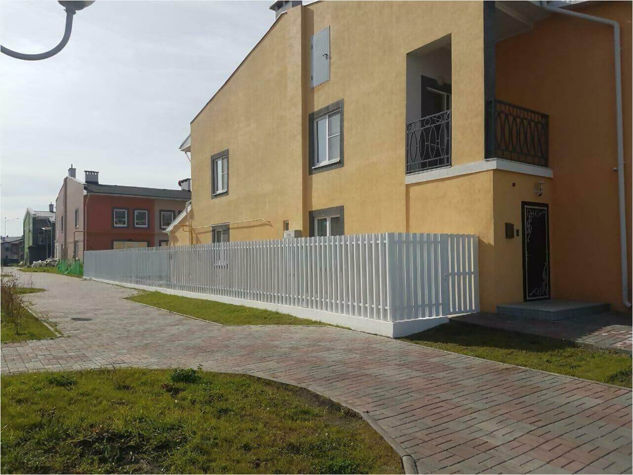 Забор из штакетника 70м фото3 в Перми